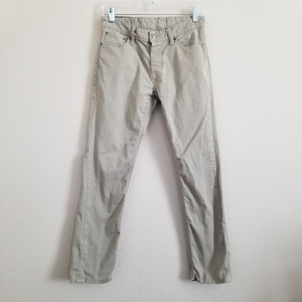 Levi's 511 Tan Slim Fit Jeans Size 30x30
